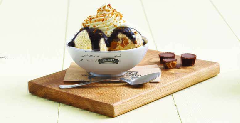 Ice cream sundae
