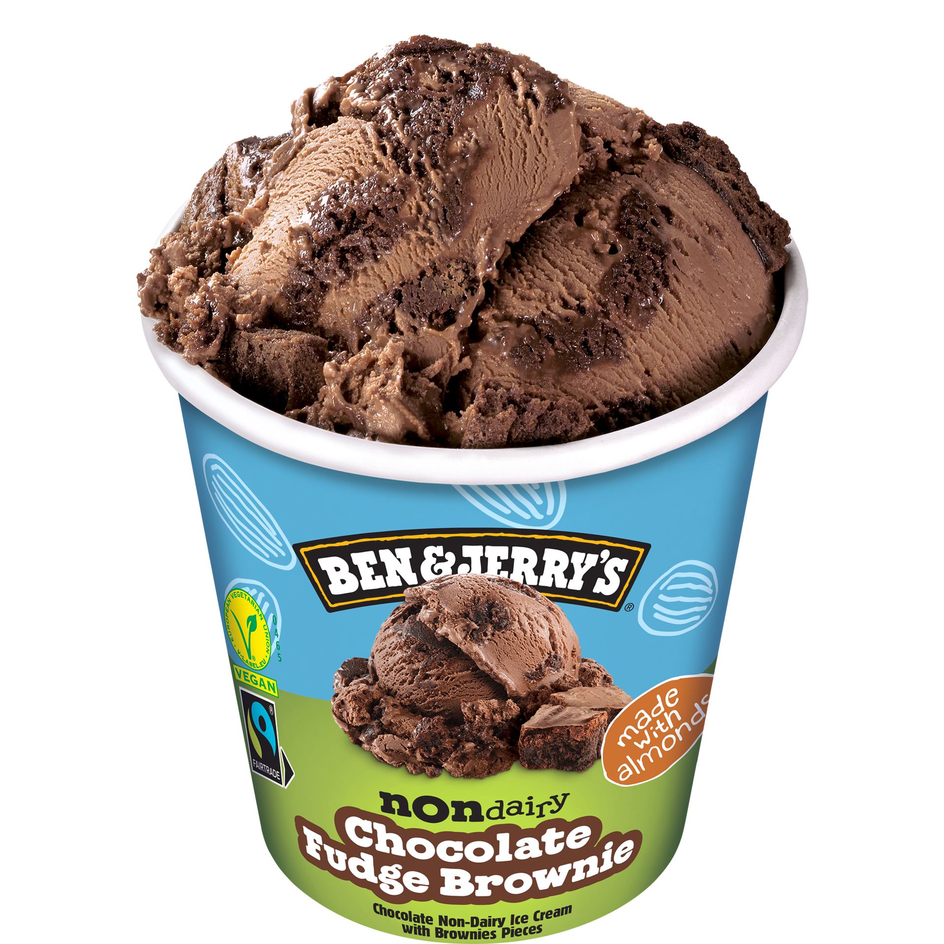 Chocolate Fudge Brownie Non-Dairy Frozen Dessert Pints