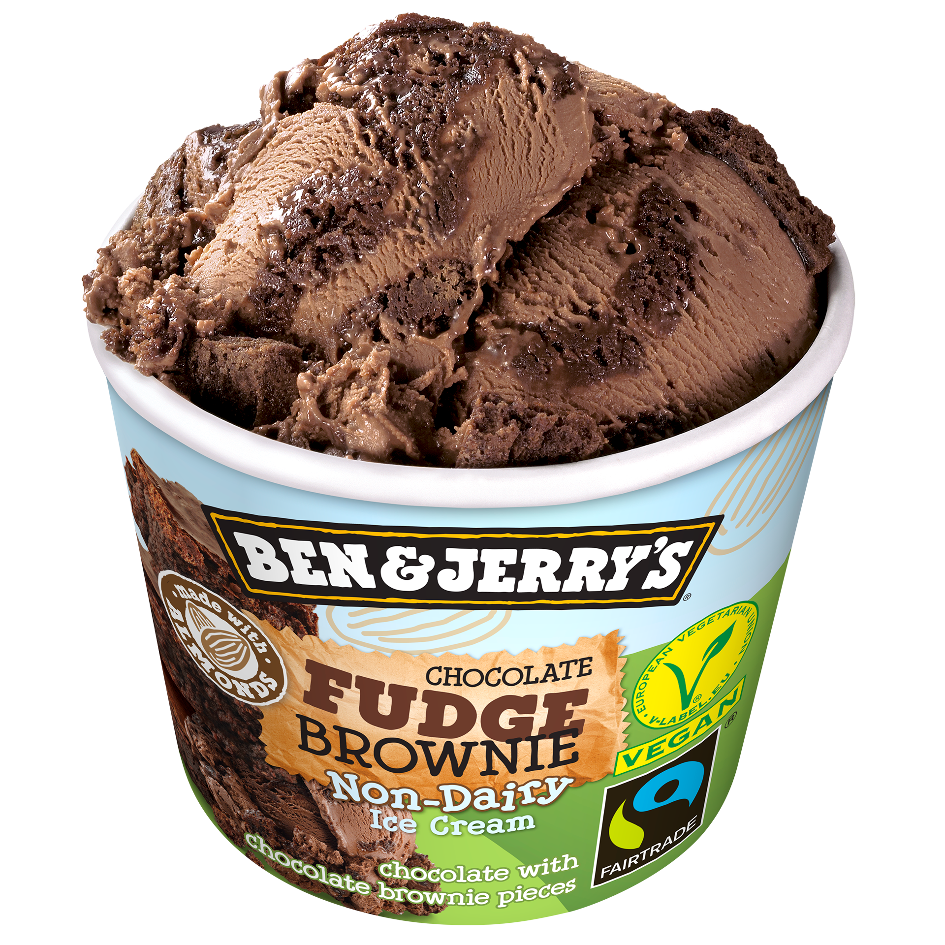 Chocolate Fudge Brownie Non-Dairy Frozen Dessert Shorties
