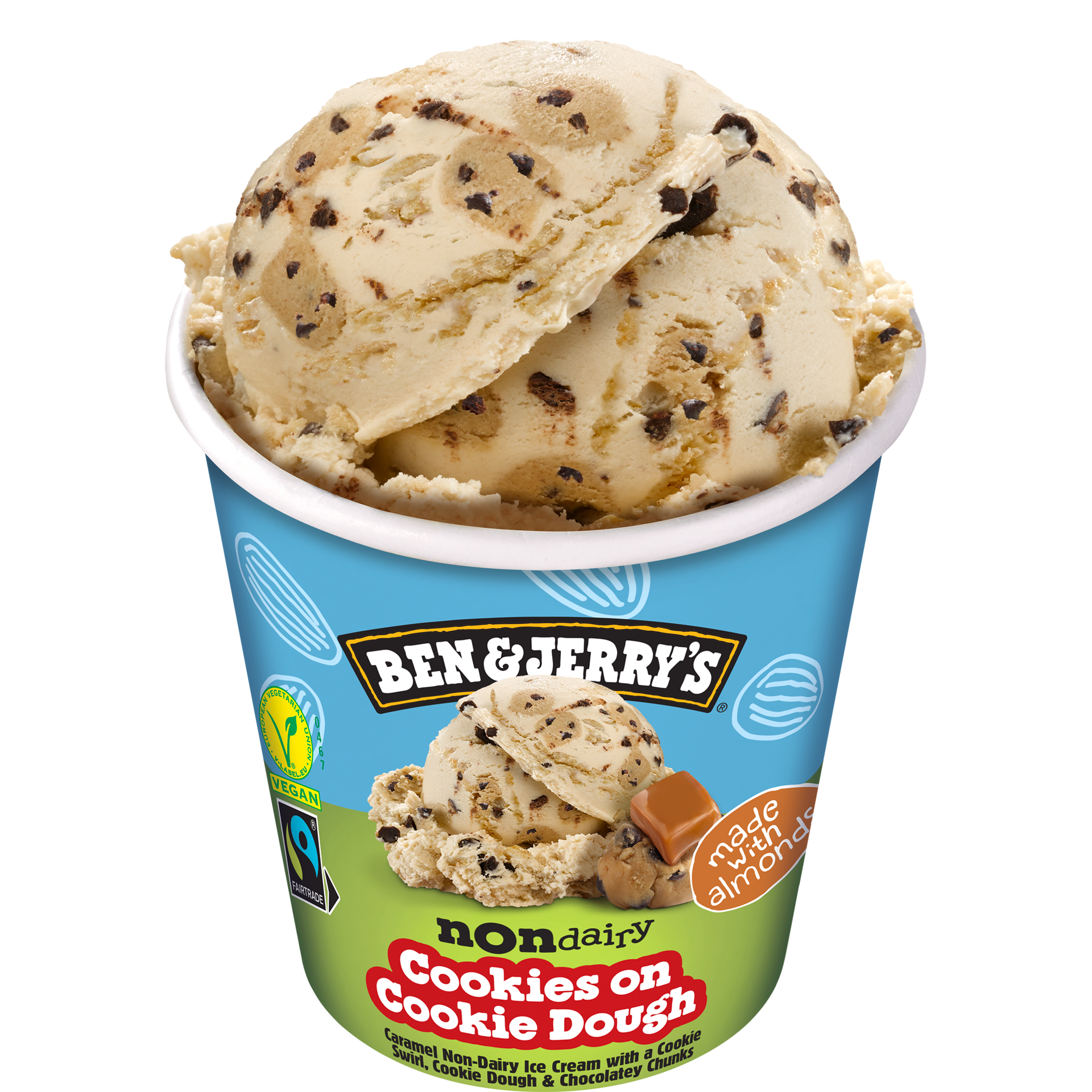 Cookies on Cookie Dough Non-Dairy Frozen Dessert Pints
